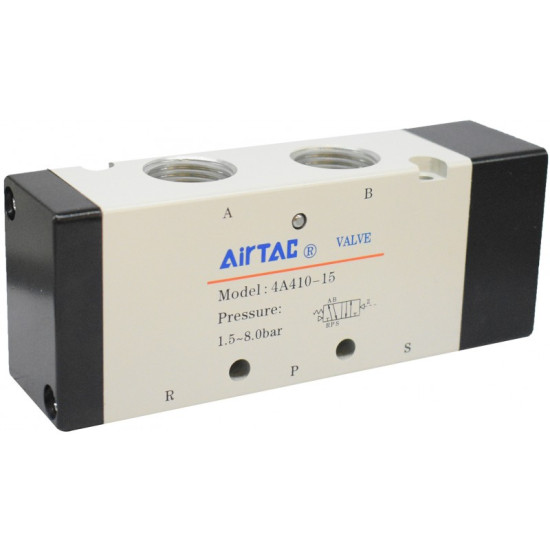 Distribuitor monostabil seria 4A400 comanda pneumatica 5/2 - G1/2"