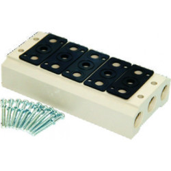 Placa montaj electrovalve 1 pozitie seria 100 