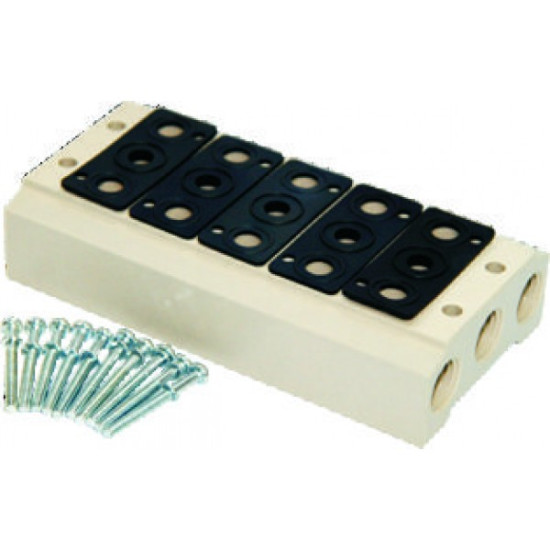 Placa montaj electrovalve 1 pozitie seria 200