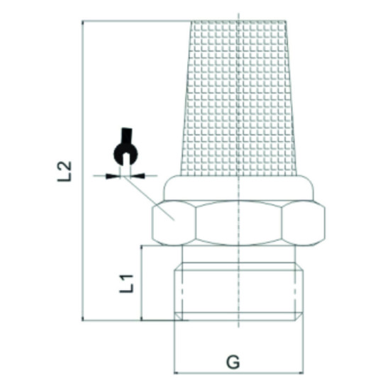 Amortizor de zgomot lung