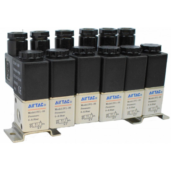 Ansamblu electrovalve 3V1-06 6 posturi