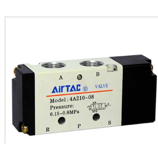 Distribuitor bistabil comanda pneumatica 5/3 centrul in presiune seria 4A200