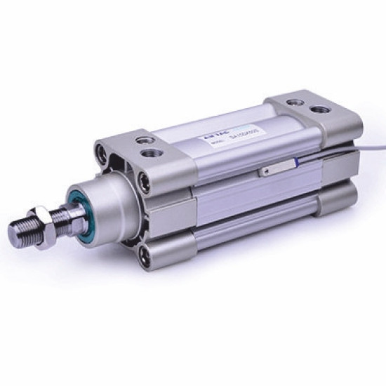 Cilindru pneumatic patrat ISO 15552, diametru Piston Ø100 mm