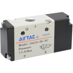 Distribuitor monostabil comanda pneumatica 3/2 seria 3A200 NC 
