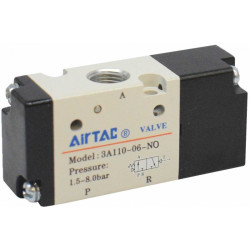 Distribuitor monostabil comanda pneumatica 3/2 NO seria 3A100 - G1/8"