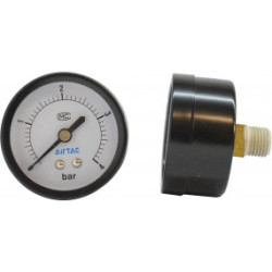 Manometru carcasa metalica posterior Ø50 0-4 bar