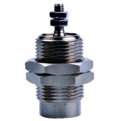 Minicilindru pneumatic filetat seria MPE simpla actionare diametru piston Ø16