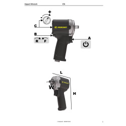 Masina de insurubat pneumatica Rodcraft RC2203